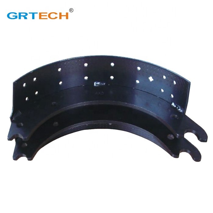 4707 Auto Spare Parts Semi Truck Brake Lining Shoes Assy for Trailer