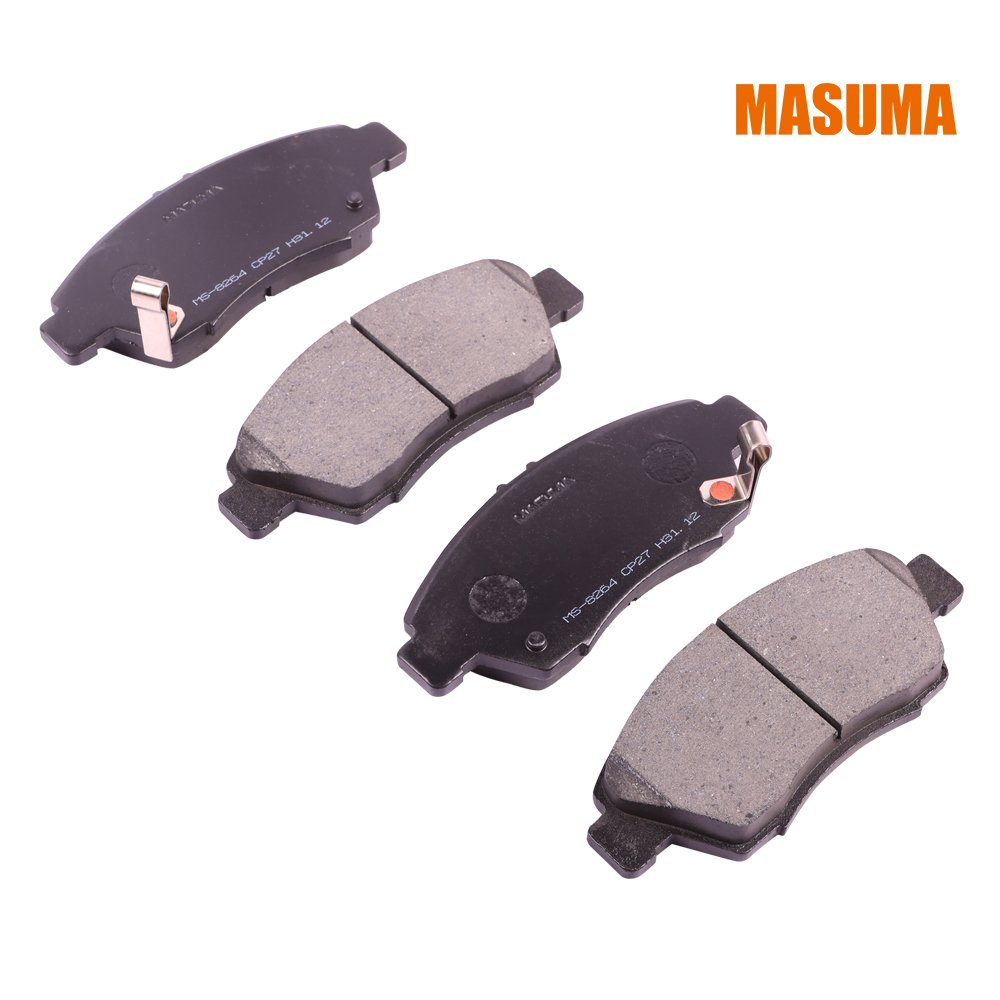 MS-8264 MASUMA Auto Replacement Front and Rear Brake Pads System Quiet 06450-S5A-E50 45022-S04-E60 for HONDA AIRWAVE GJ1