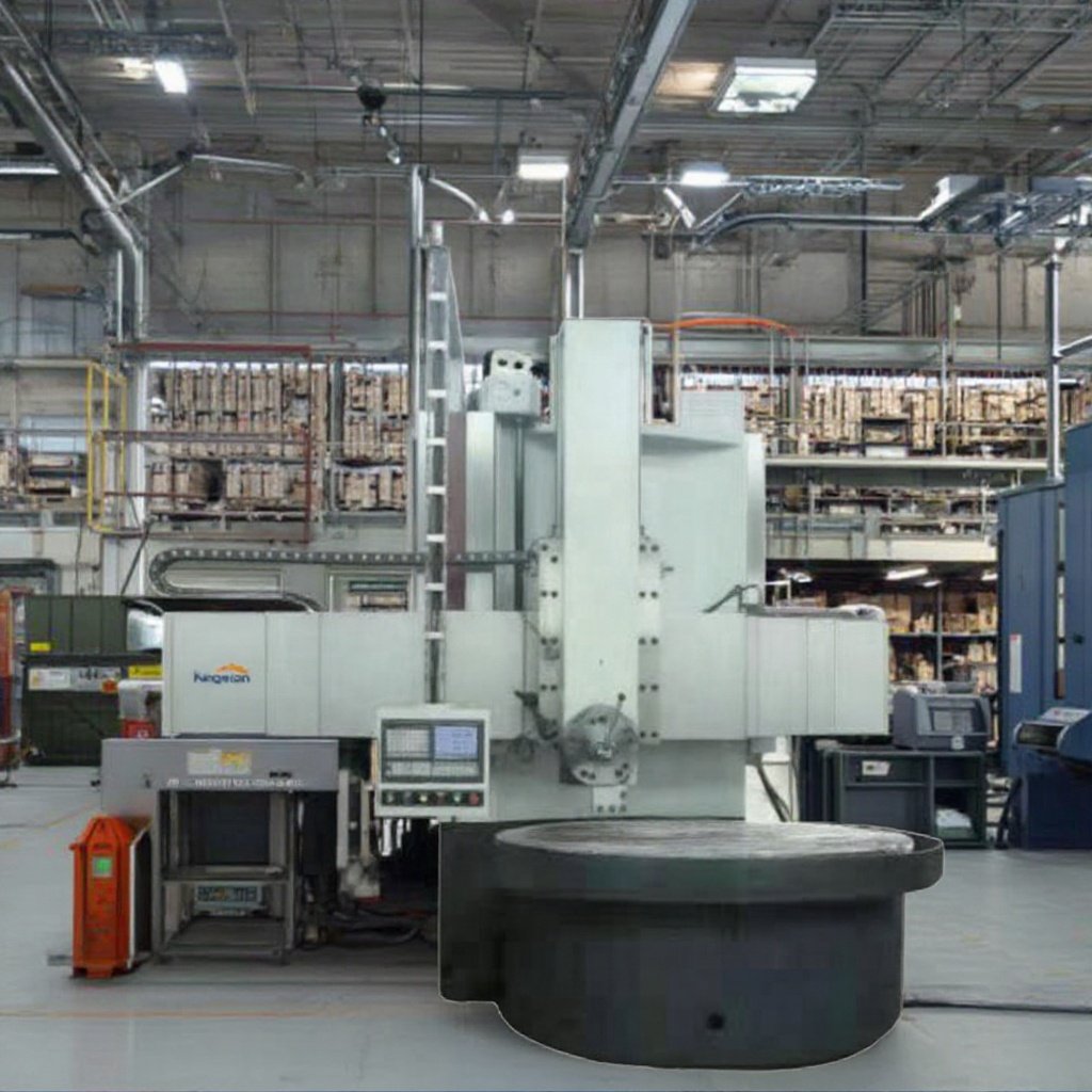 Good Price CK5120 High Production Efficiency Metal Cutting Vertical Lathe Machine