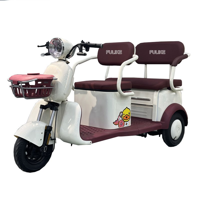 FULIIKE 60V 72V 600W Adult Electric Tricycle Scooter