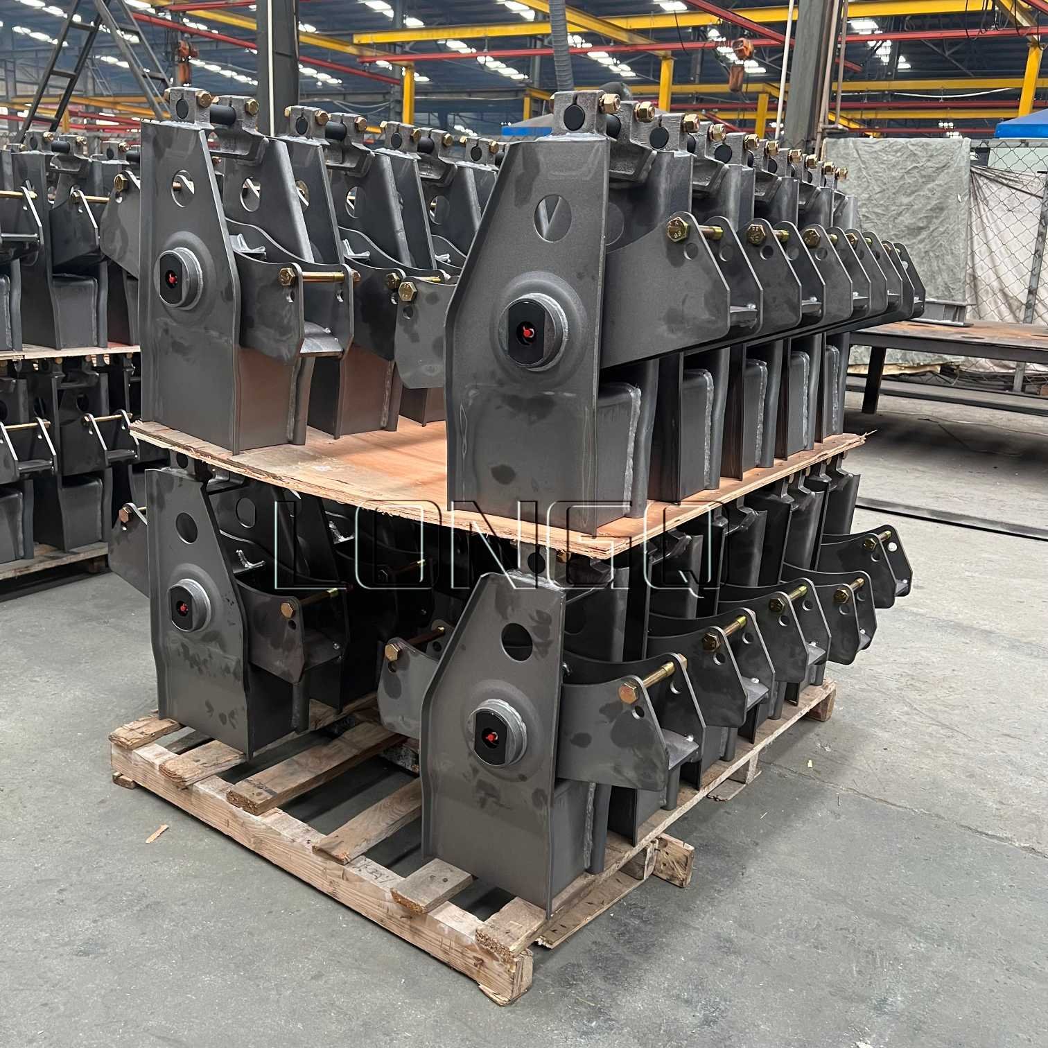 Factory Hot Selling GermanType America Type Trailer Leaf Spring Mechanical Suspension