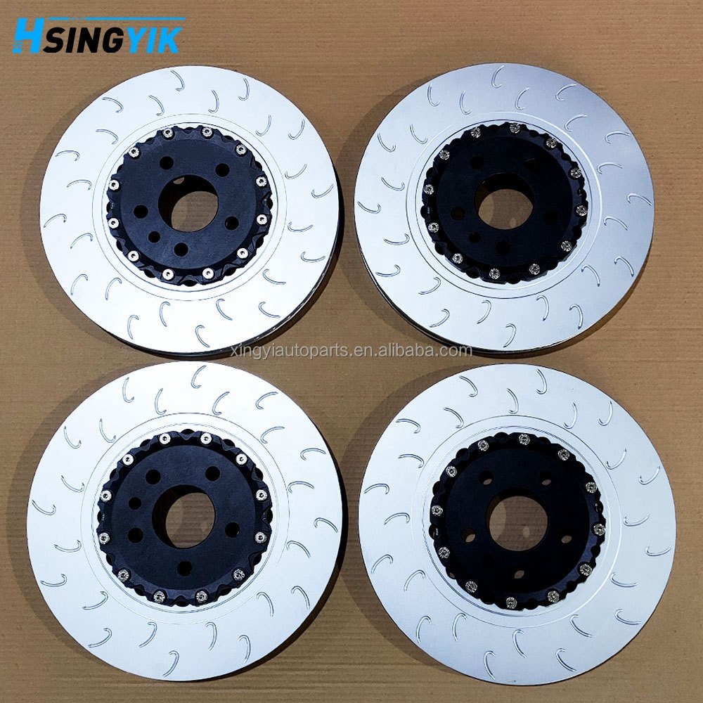 Hsingyik 400 / 356 MM Custom Design 2 Piece Rotor Brake Disc for Audi S6 S7 S8 RS6 RS7