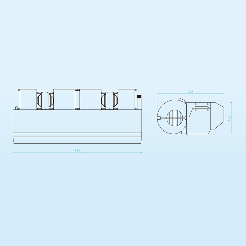 Universal Air Conditioning 12/24 Volt AC Evaporator Assembly Unit for Classic Muscle Vintage Car Truck Tractor Van Pickup