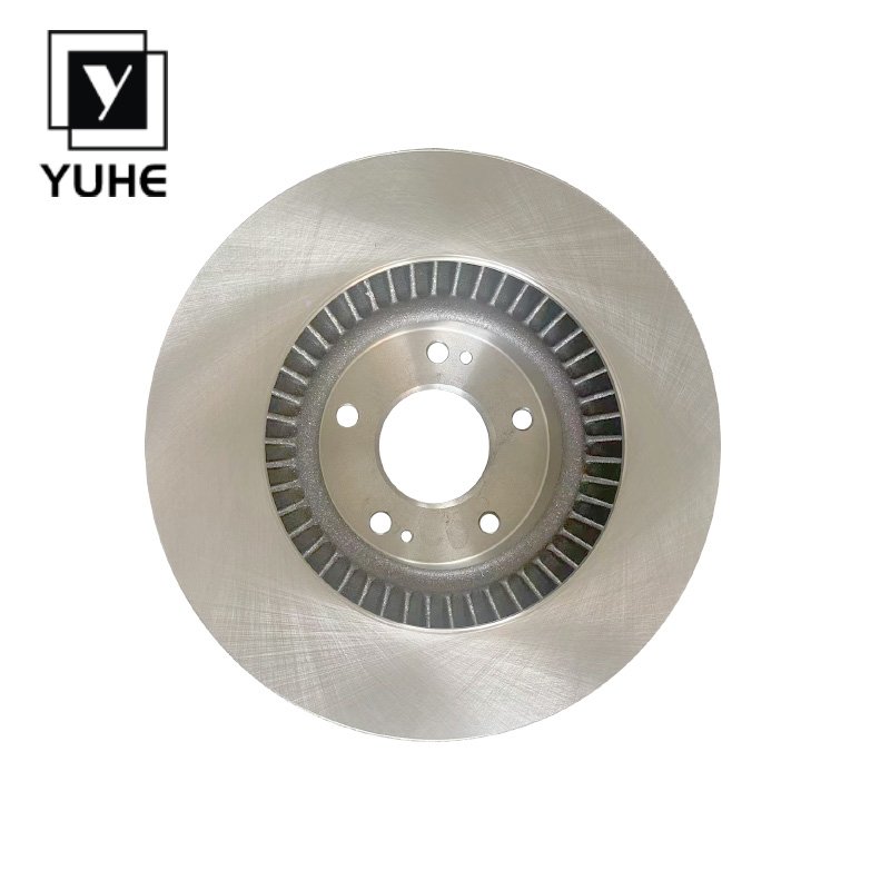 Wholesale Rotor Brake Disc Car Drilled Slotted Front Disc Brake Rotor New 517124Z000 for hyundai Brake Pad Disc Rotor