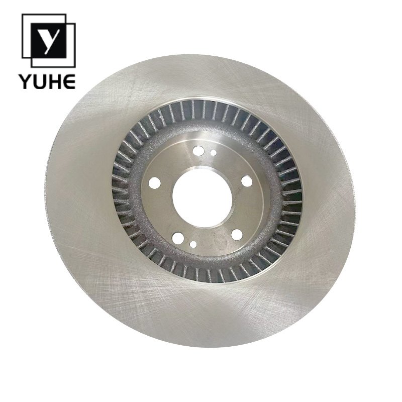 Wholesale Rotor Brake Disc Car Drilled Slotted Front Disc Brake Rotor New 517124Z000 for hyundai Brake Pad Disc Rotor