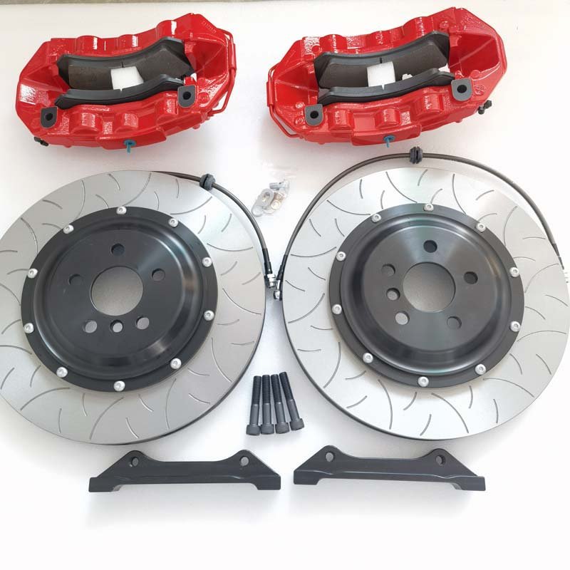 High Performance 6 4 Pot Brake Front Wheel Rotor 355 362 380mm Rear 355 380mm Kits for Toyota Prado 120 Car Accessories