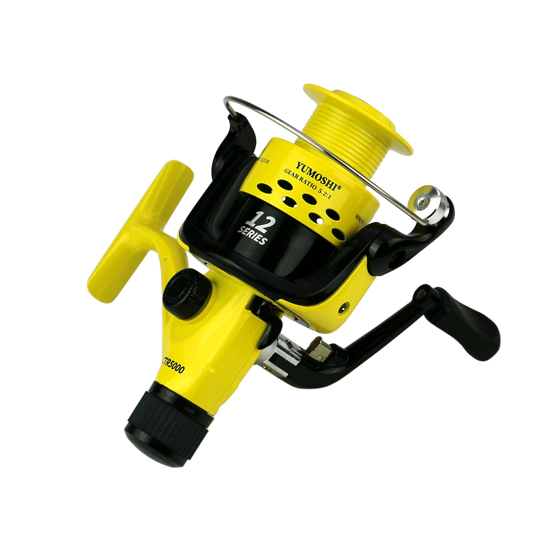 KEKAXI CTR2000-7000 12BB 5.5:1 Foldable Arm Rocker Lightweight Rear Drag Plastic Spool Fish Spinning Reel