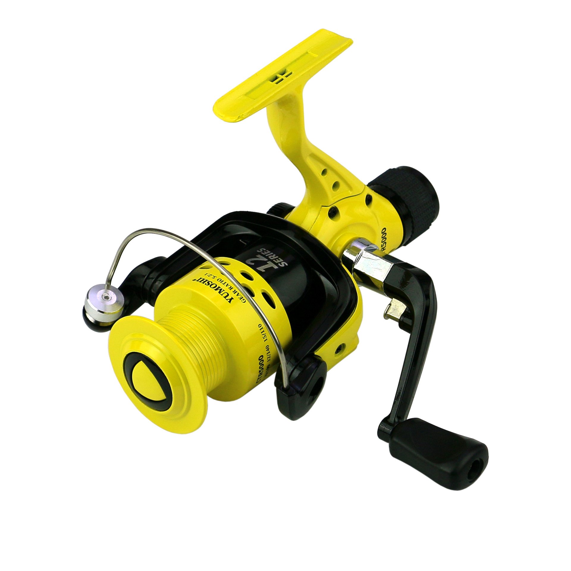 KEKAXI CTR2000-7000 12BB 5.5:1 Foldable Arm Rocker Lightweight Rear Drag Plastic Spool Fish Spinning Reel
