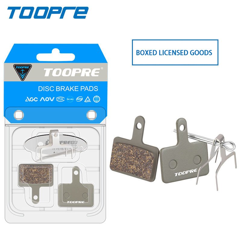 TOOPRE Mountain Bike Brake Pad All-Metal Bike Disc Brake Pad Suitable for M395 M355 M446 M315 Oil Disc Brake Pads