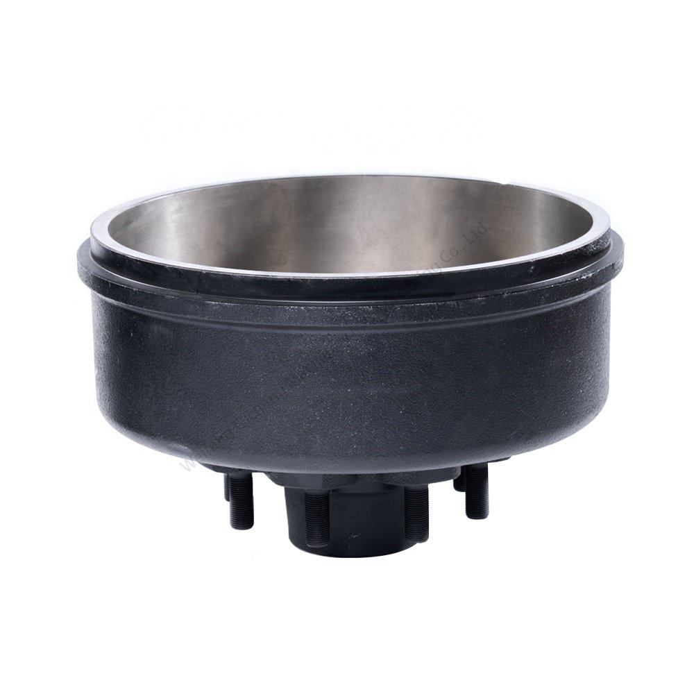 High Quality Trailer Spare Parts 8 Holes 12.25 Inch Trailer Brake Drum for 8000lb Axle