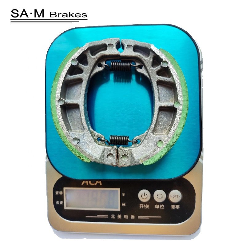 SAM Motorcycles Part Professional Brake Shoes for Wave125 Karisma Kriss110 Revo Motorcycle Drum Brake System
