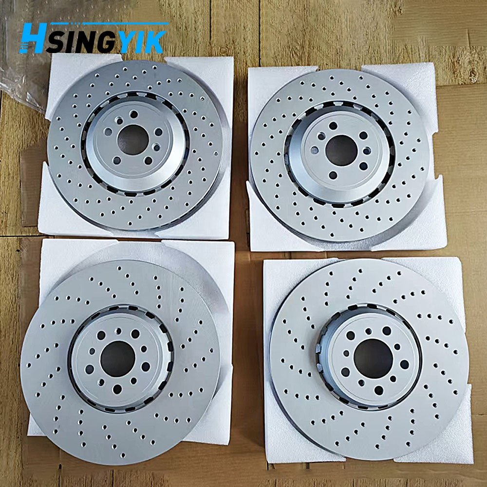 Hsingyik 34117991101 34117991102 395X36 Ventilated Perforated Rotor Brake Disc for BMW M5 F90 M8 F93 G16 G14 G15