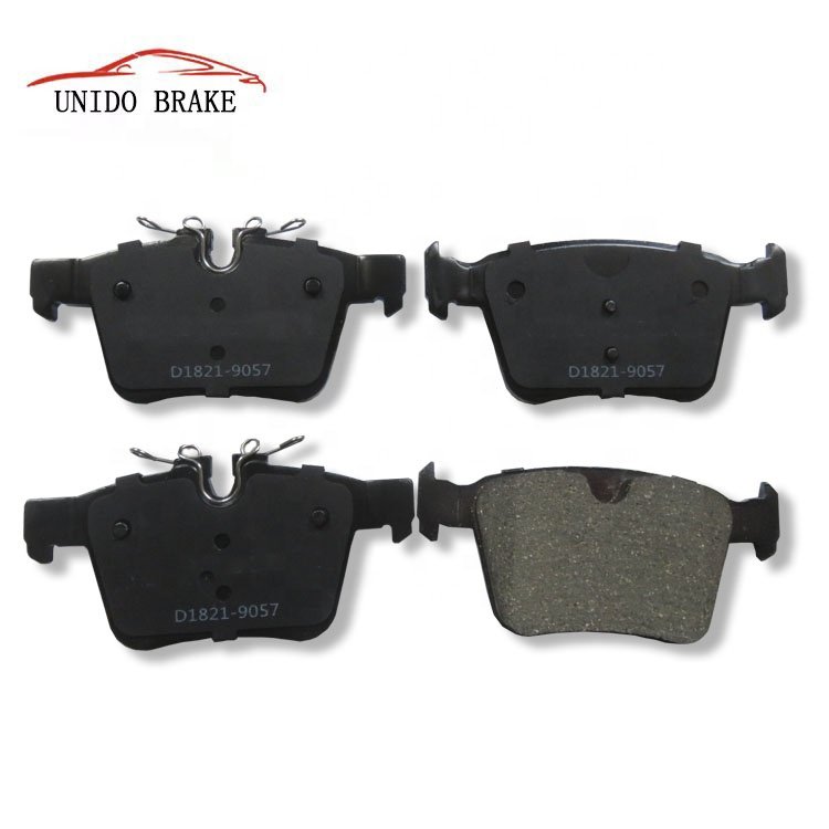 Good Performance Front Axle Brake Pad D1821 Apply for Land Rover 2015 Auto Part Market No Noise