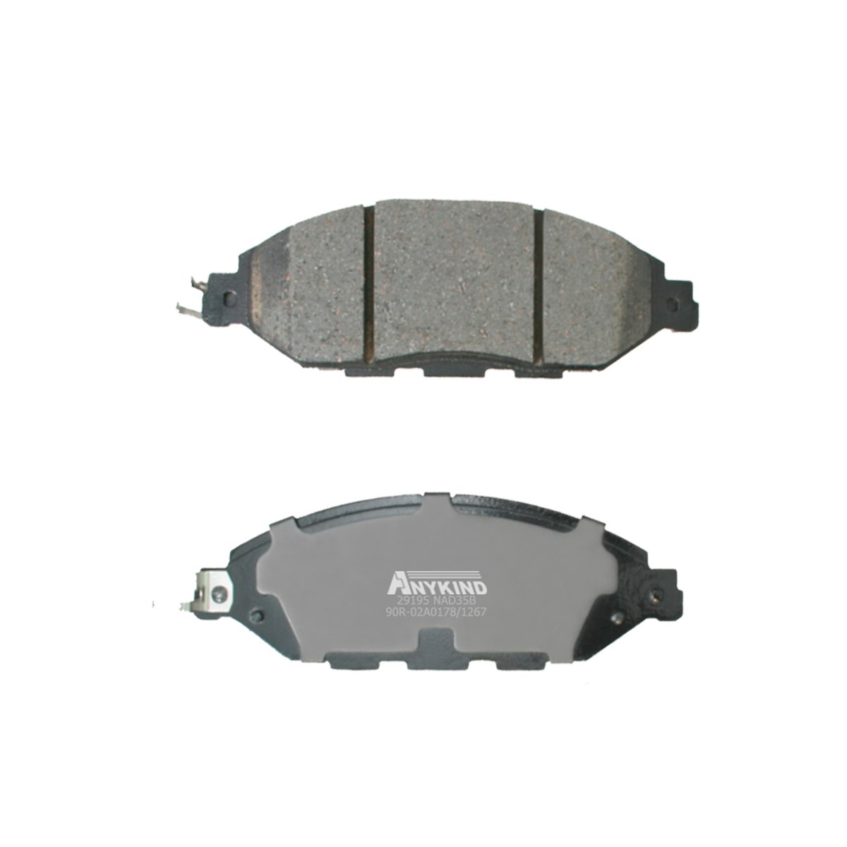 D1649-8877 Front Brake Pads for Infiniti QX60/JX35 L50 SUV 04/2012-