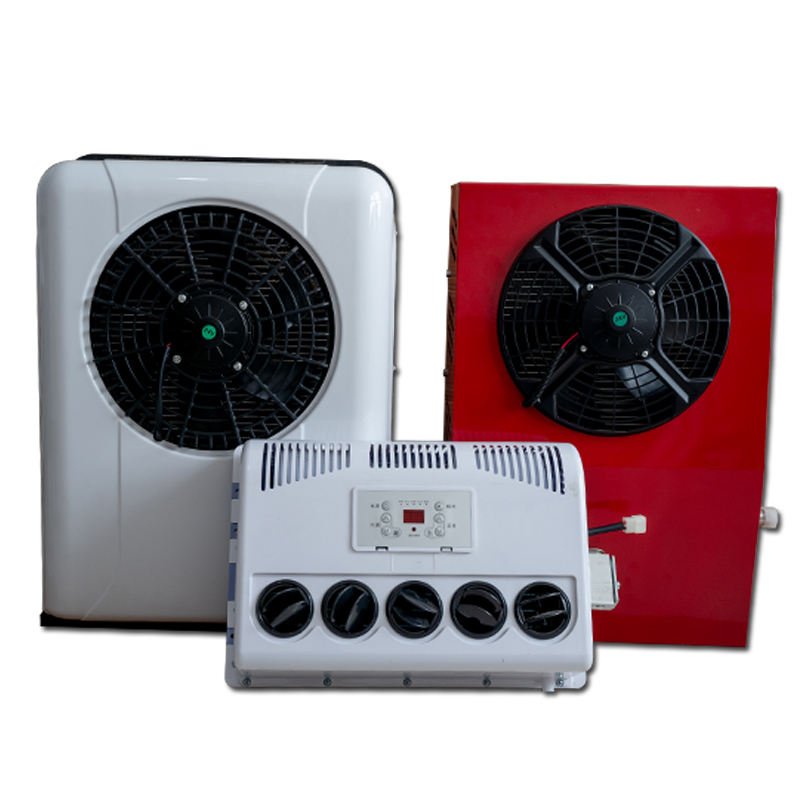 24V or 12V Split Electric Air Conditioner for Truck Parking Cooler With Scroll Compressor