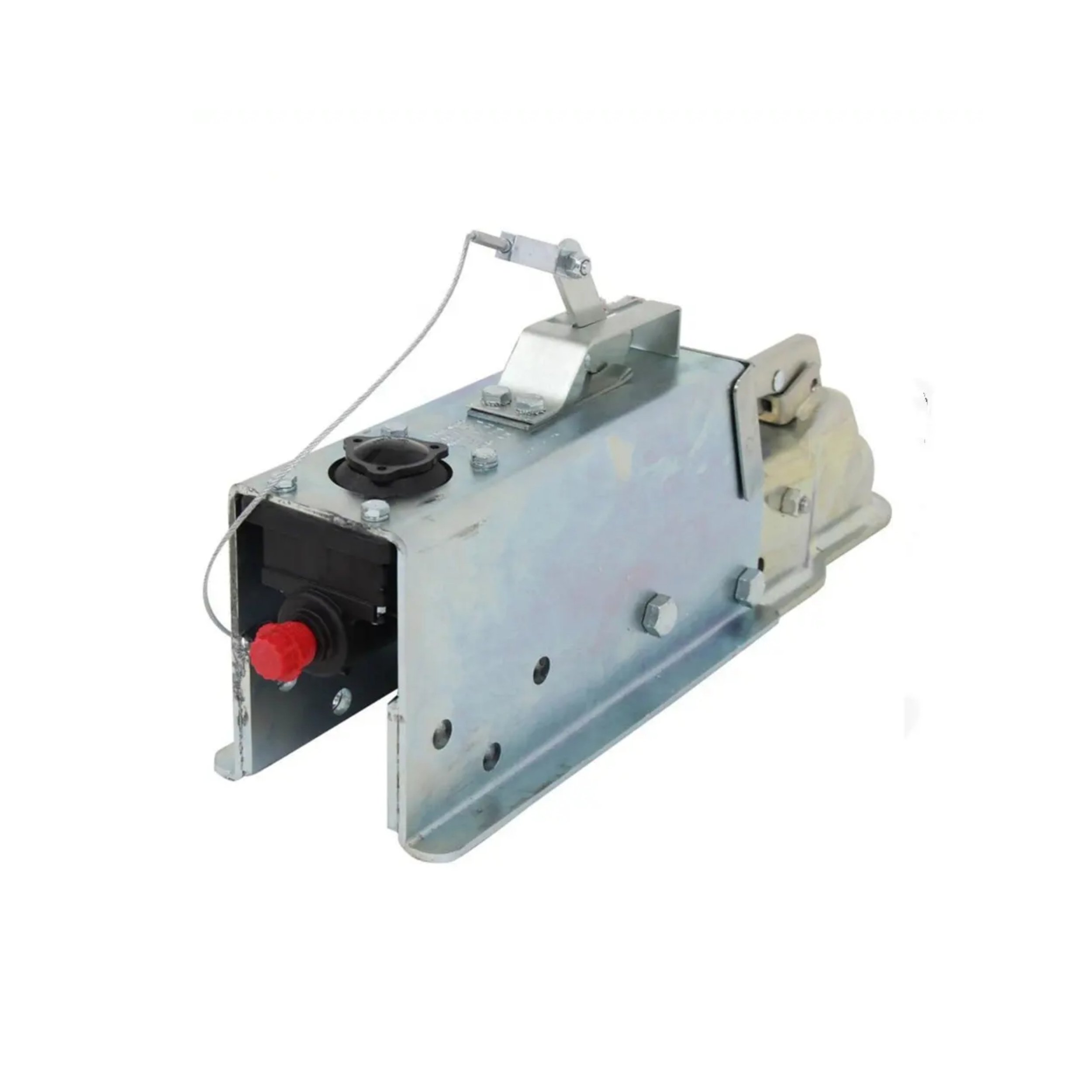 High-Strength Steel Hydraulic Brake Actuator W/ Drop - Drum - Zinc - 2" Ball -8600 Lbs Trailer Coupler
