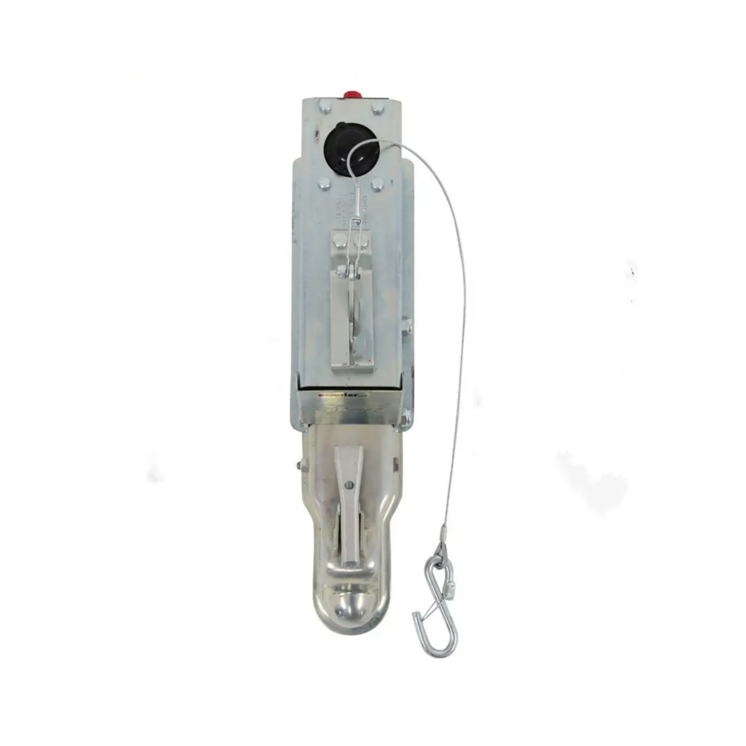 High-Strength Steel Hydraulic Brake Actuator W/ Drop - Drum - Zinc - 2" Ball -8600 Lbs Trailer Coupler