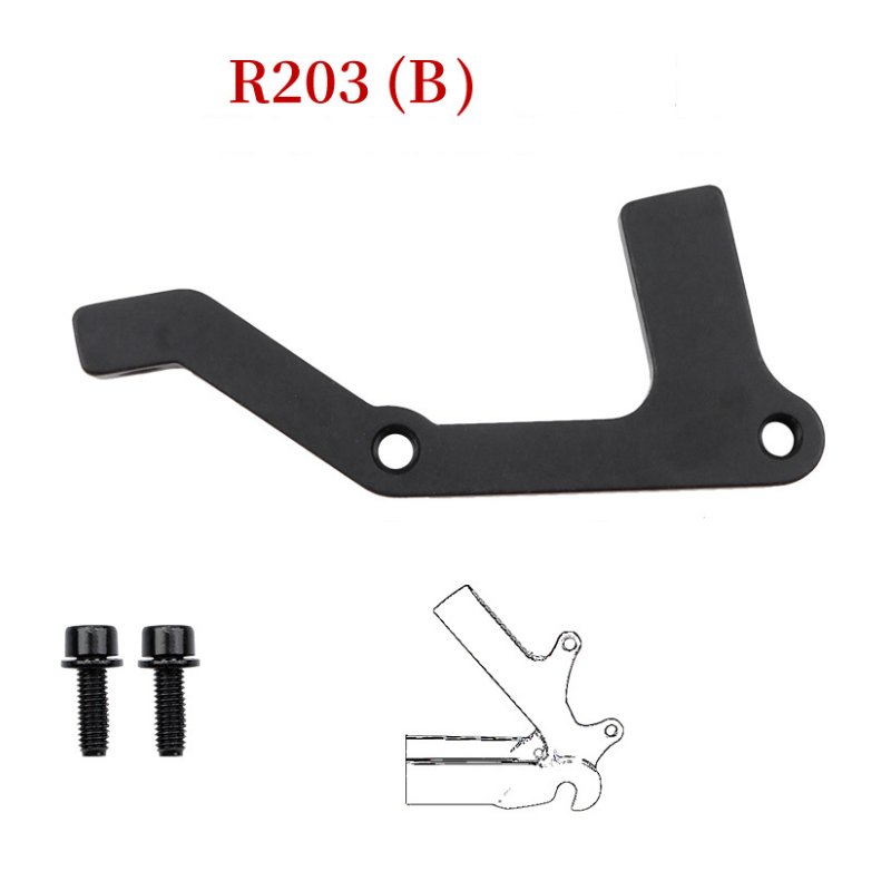 Disc Brake Caliper Mount Adapter Post Front 203 mm Rear 203mm for MTB
