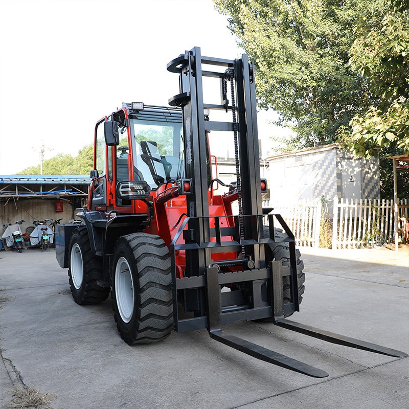4x4 Terrain Rough Off Road Forklift Diesel Off Road Forklift