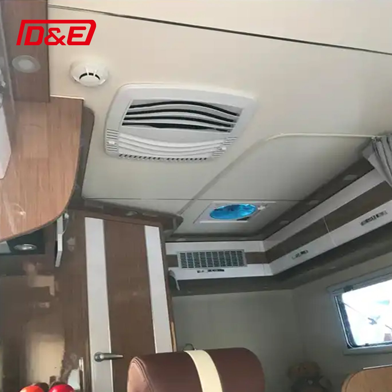 Hot Sale 12000BTU RV Air Conditioner for Caravan Camping New 220-240V 50Hz/60Hz AC R410A Refrigerant