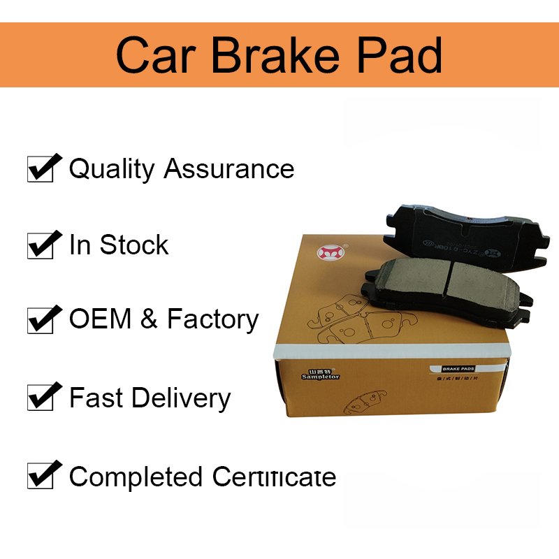 Ceram Pad Brake Cars Auto Spare Parts Front and Rear Brake Pad