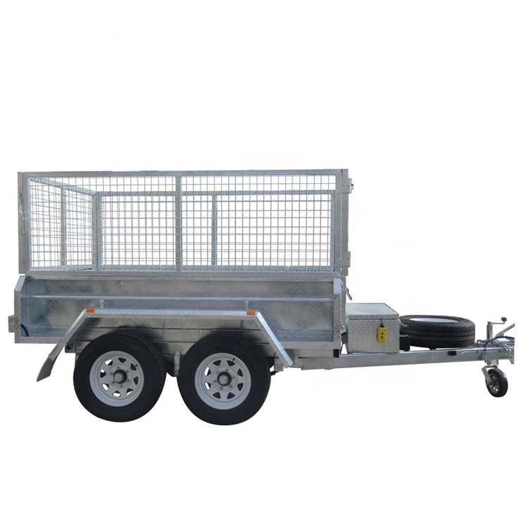 FACTORY MANUFACTURE FULLY WELDED, GALVANISED, ATM 3500KGS, 10X7 HYDRAULIC TIPPER TABLE TOP TRAILER MULTIPLE USED for FARMS