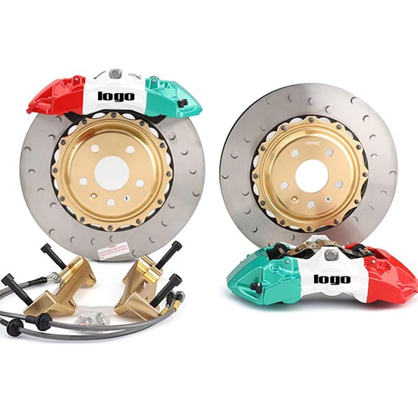 Factory Customized GT6 High Performance Braking Big Caliper Racing Disc Brake Conversion Kit for Bmw E46 18/19/20 Aluminum Rim