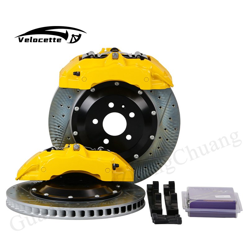 High Performance Brake Caliper Kit 6 Pots 18z Brake Caliper With 355-380x34mm Disc/Rotor for BMW F10 F30 F22 F35 F20 audi A6 4f