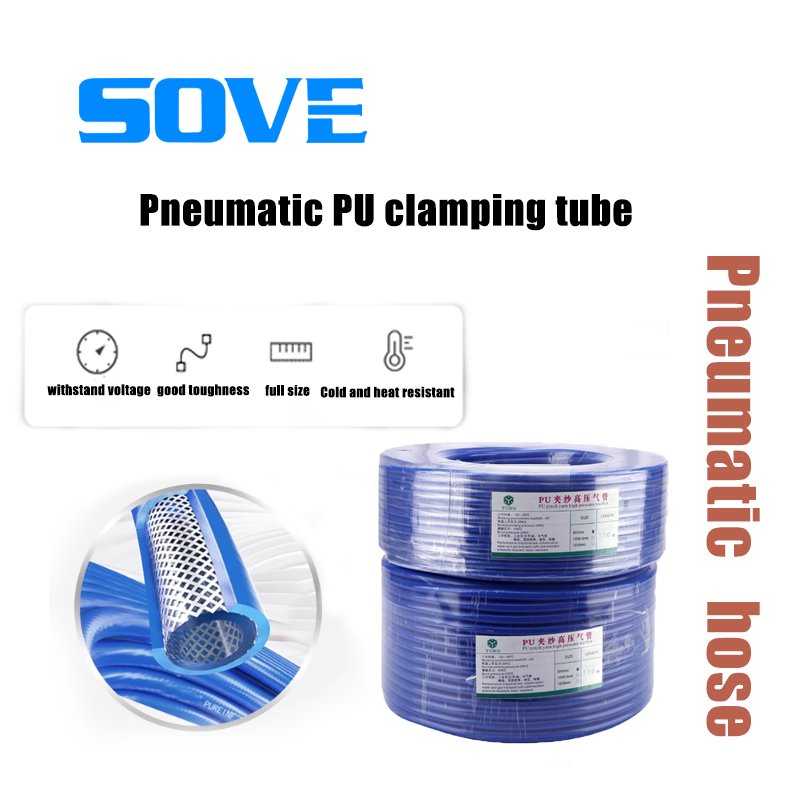 High-Pressure Flexible Pneumatic Parts Polyethylene Polyurethane Spiral Hose Trailer Air Brake Coil Hose Cylinder Pipe Type
