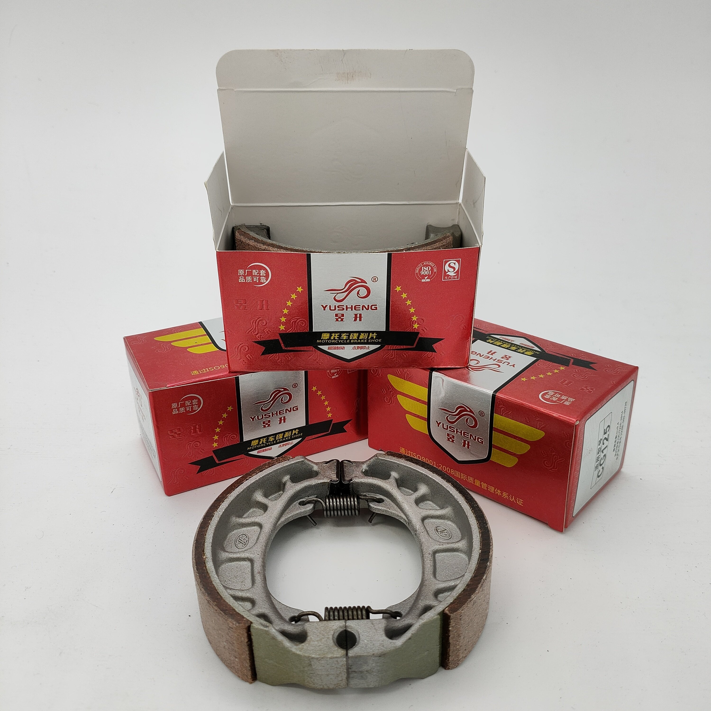 High Quality Durable Use Motorcycle Brake Shoes for CG125,AX100,XL125,KHRISMA