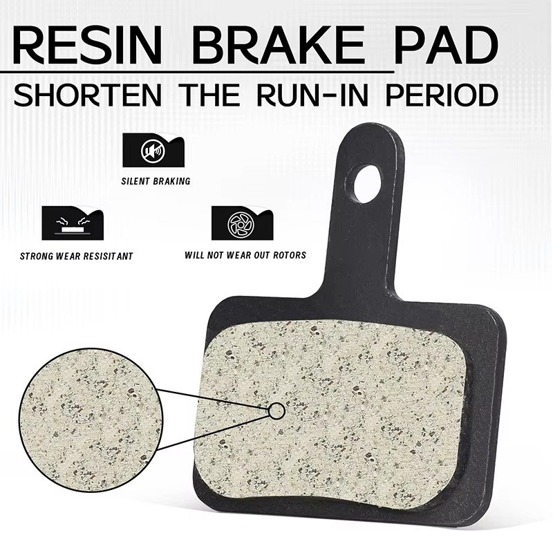 BUCKLOS Brake Pads Fit B01S B03S B05S Bicycle Hydraulic Disc Brake Pads Fit MT200 Durable Mountain Road Bike Brake Pads