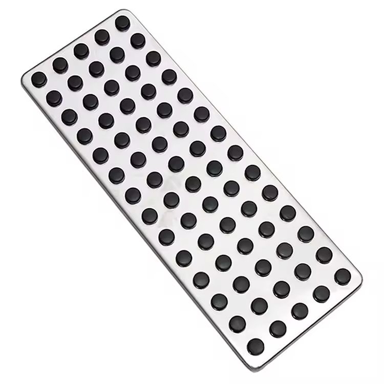 QSF Brake Fuel Accelerator Pedal Cover Kit Car Accessories for Mercedes-Benz W204 W203 W463