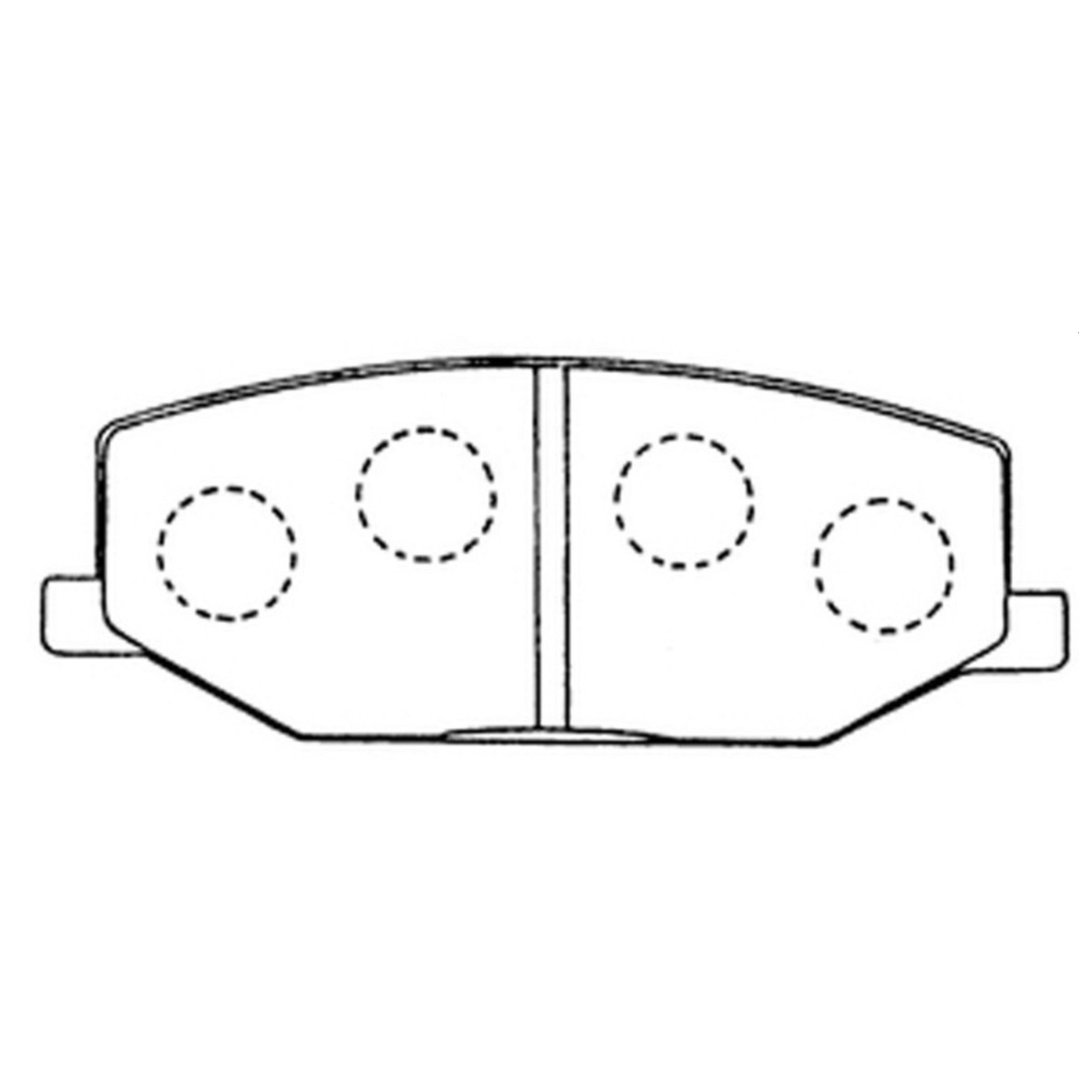 High Performance Factory Auto Parts Brake Pads (Pastillas De Freno) OEM Disc D660/wva 21142 Is Front Axle Brake for SUZUKI