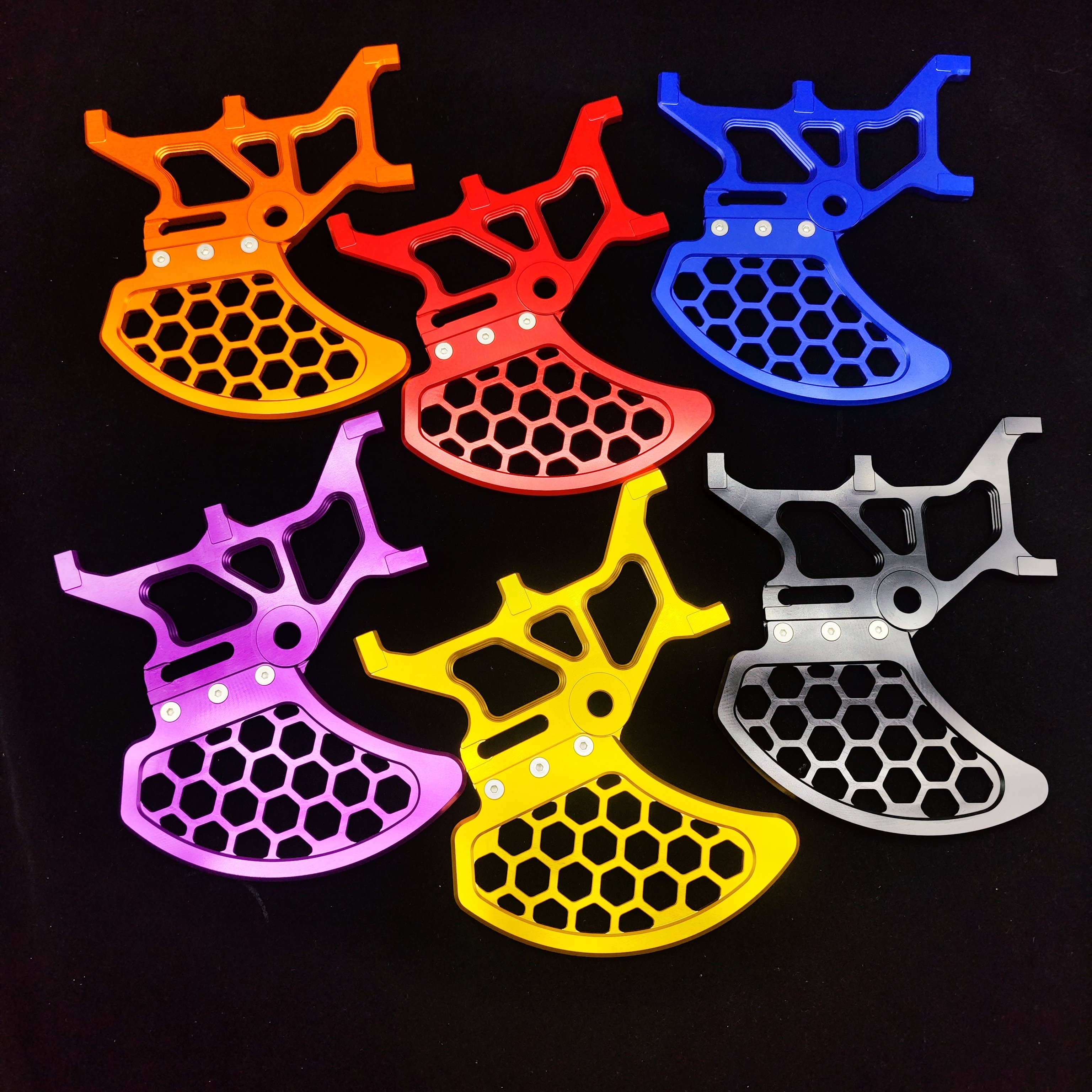 New Style Rear Dual Caliper Disc Protection Bracket for Surron Parts Light Bee