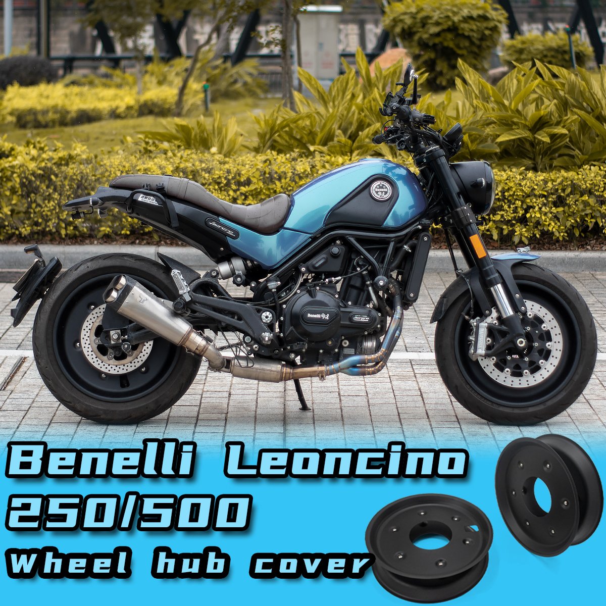 Motorcycle Engine Parts Drum Brake Motorcycle Motor Cover Hub Motorcycle Parts Brake Hub Cover for Benelli Leoncino 250/500