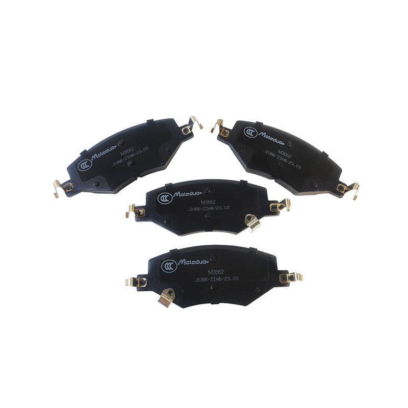 M3662 Moleduo Front Brake Pad Ceramic for BYD QIN EV Auto Part No Dust No Noise 1283701900 China Wholesale Factory