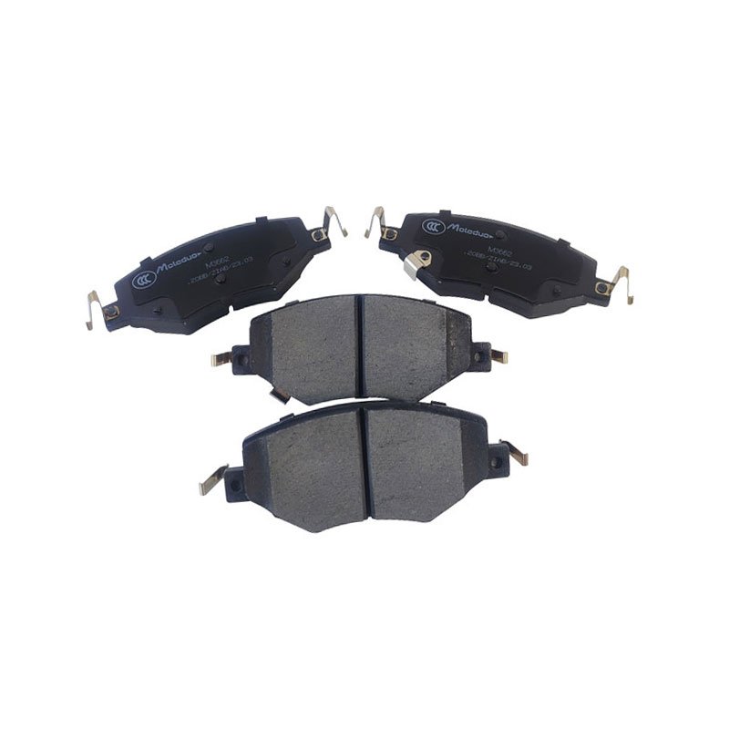 M3662 Moleduo Front Brake Pad Ceramic for BYD QIN EV Auto Part No Dust No Noise 1283701900 China Wholesale Factory