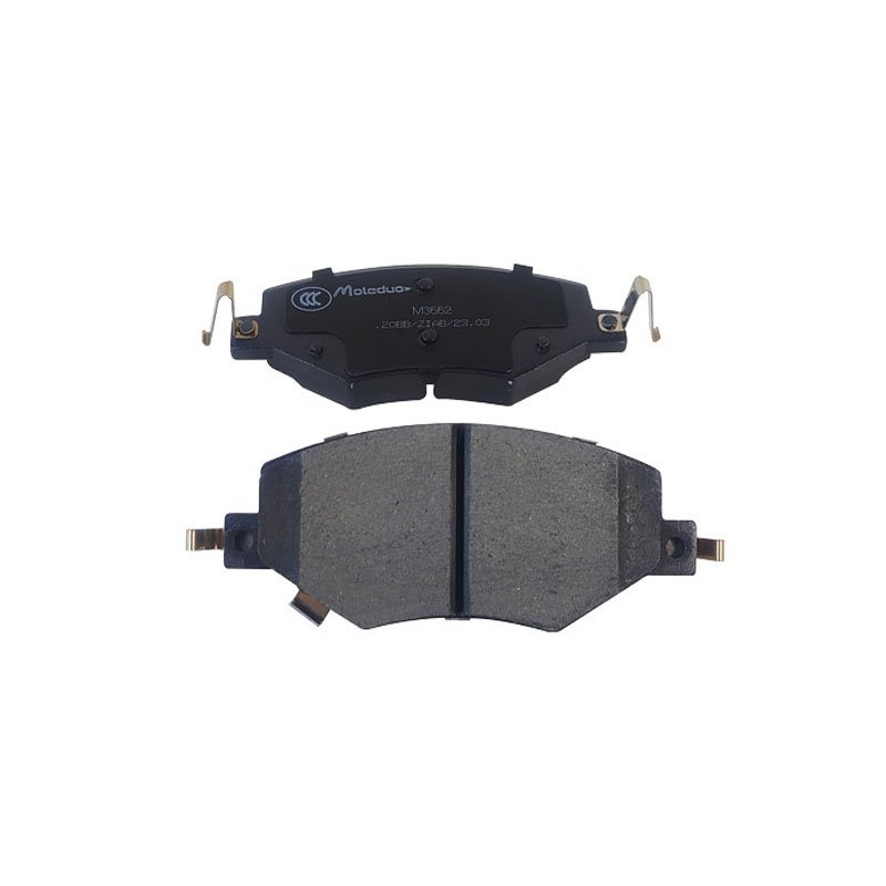 M3662 Moleduo Front Brake Pad Ceramic for BYD QIN EV Auto Part No Dust No Noise 1283701900 China Wholesale Factory