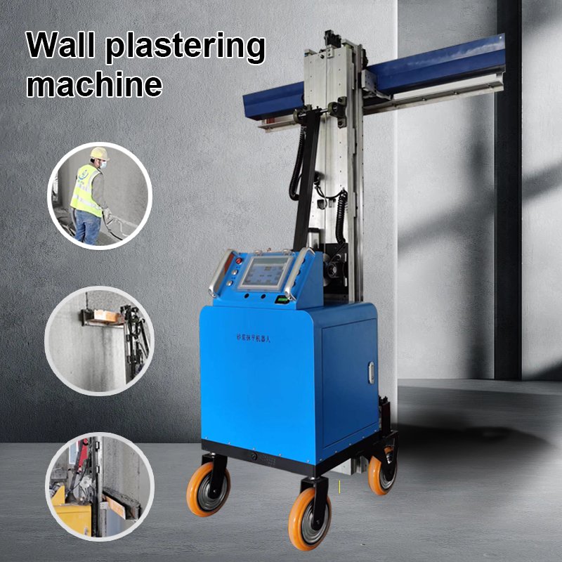 Robot Painter Wall Plastering Machine Wall Render Equipment Automatic Wall Plaster Machine for Sale
