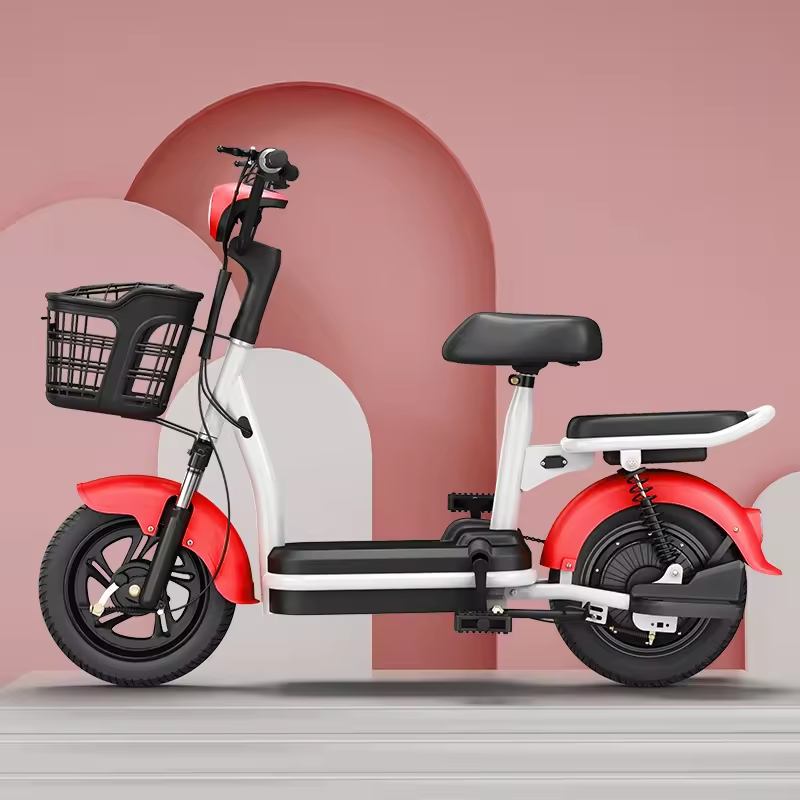 Popular 48V 350W Motor Wholesale Electric Bike Skuter Electric Motorcycle Cheap Electric Scooter City Bicycle Xe P in