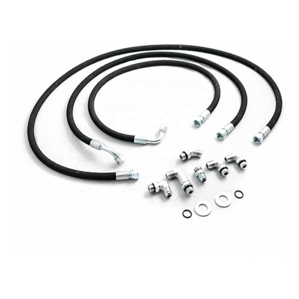 Jiangxin Customized Hydraulic Accessories Steel Wire Braided Hose High Pressure Oil Pipe
