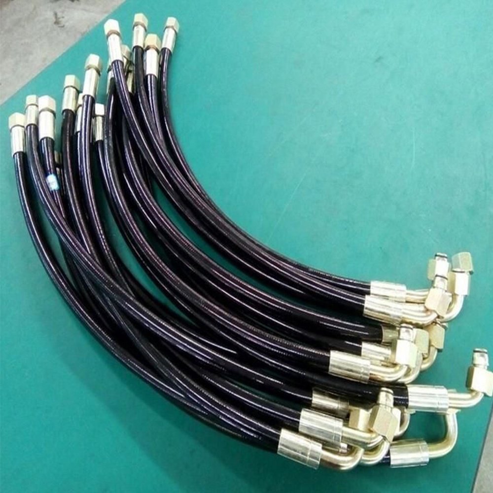 Jiangxin Customized Hydraulic Accessories Steel Wire Braided Hose High Pressure Oil Pipe