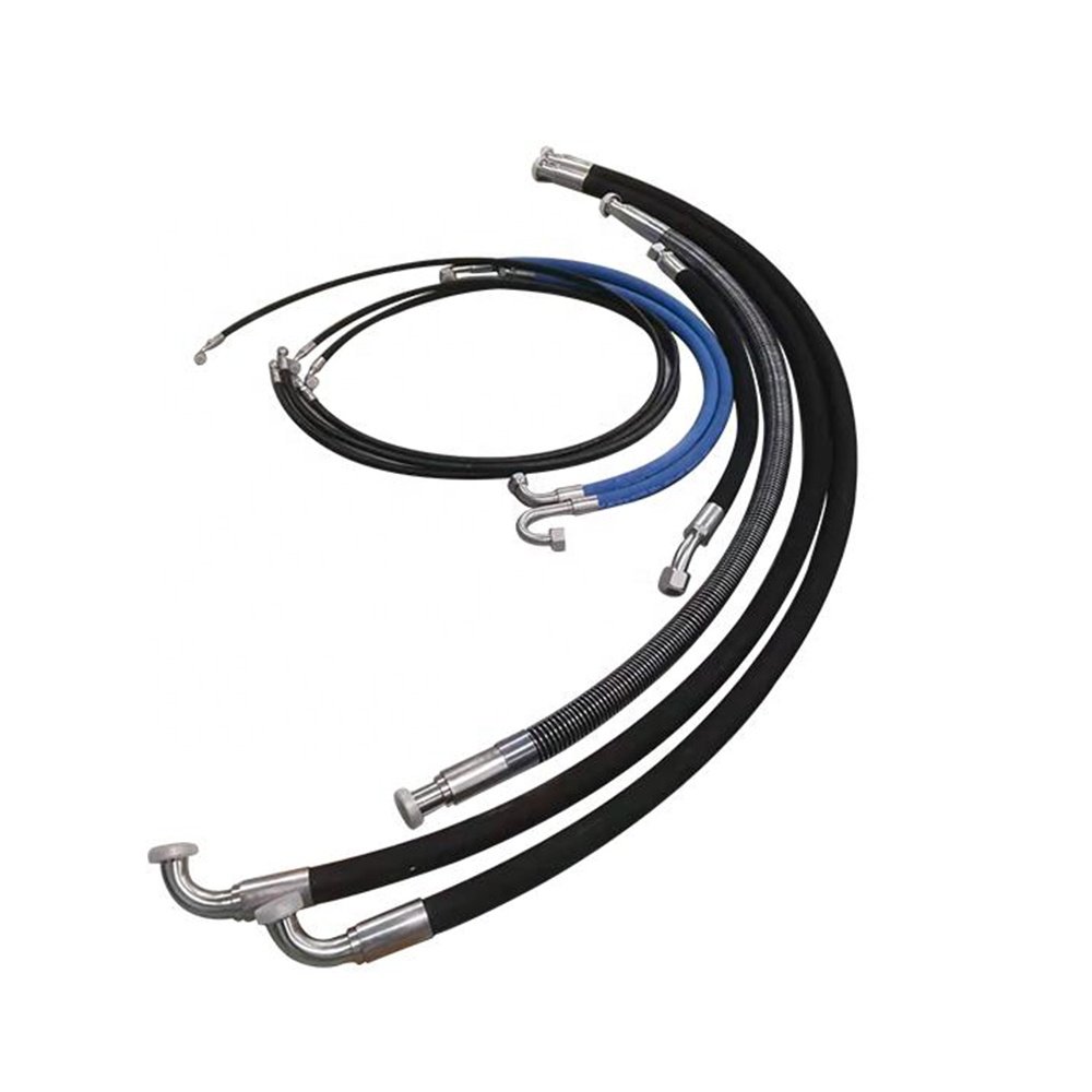 Jiangxin Customized Hydraulic Accessories Steel Wire Braided Hose High Pressure Oil Pipe