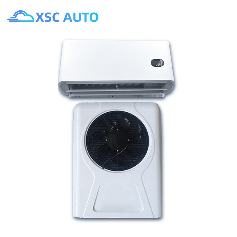 12V Electric Heavy Duty Truck Air Conditioning Parking Cooler Cab Sleeper With High Efficiency AC System