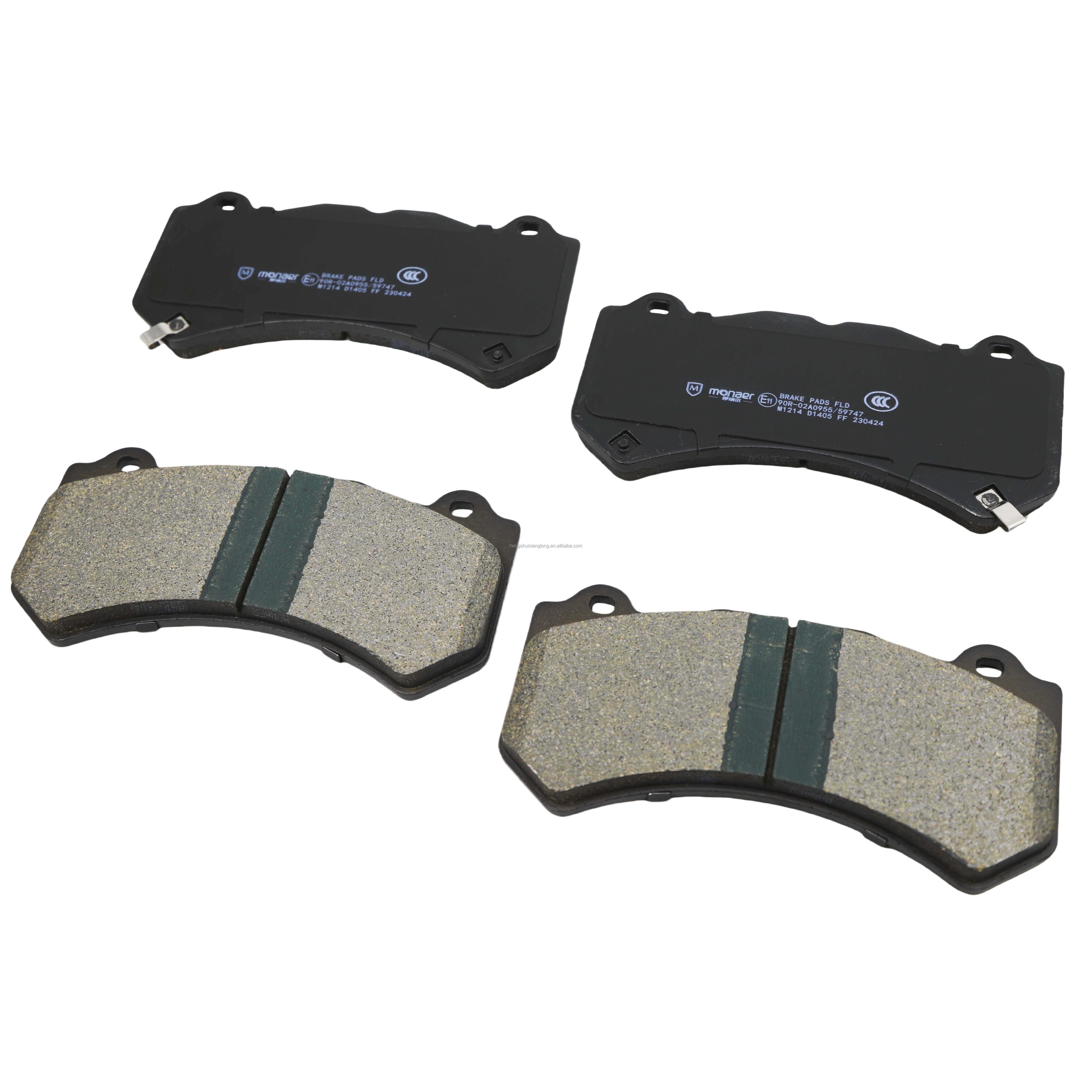 Auto Spare Parts Monaer High Quality D1405 Ceramic Front Axle Brake Pads for Jeep/NISSAN