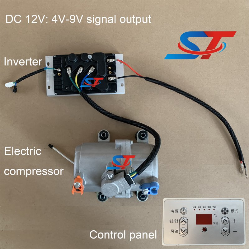 12V High Quality Low Price Electric Compressor for Truck Electric Parking air Conditioner