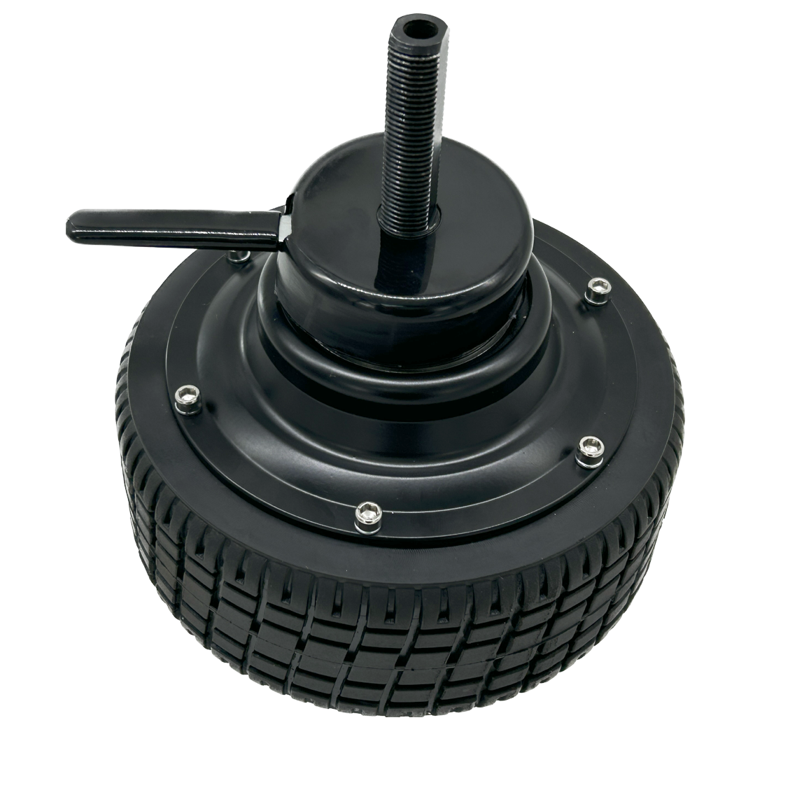 6 Inch Hub Motor Wheel Dual Shaft Bldc Motor for Wheelchair Robot Cart Wheelbarrow Trolley With Drum Brake