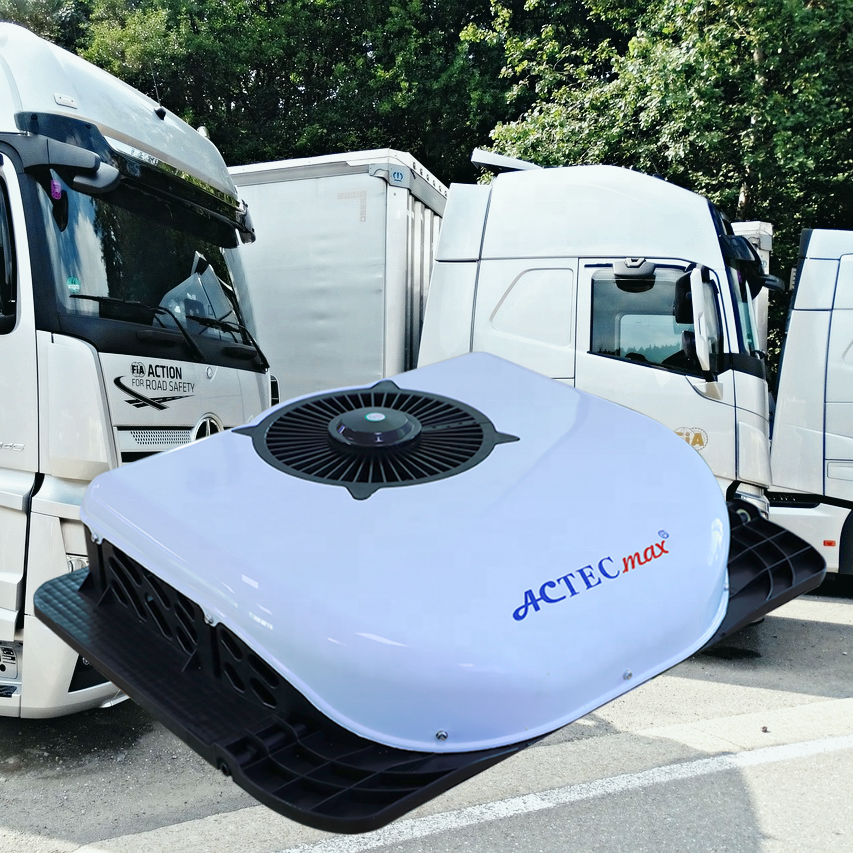 Factory Price AC.161.128 Electric Rooftop AC Unit 12V Air Conditioner Forklift Parking Cooler 24V Truck Trailer Air Conditioner