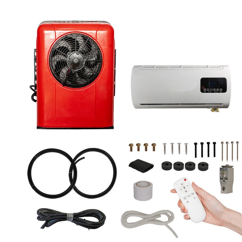 12V/24V Truck Van Cabin Parking Air Conditioner Auto Parking Conditioner for Trucks