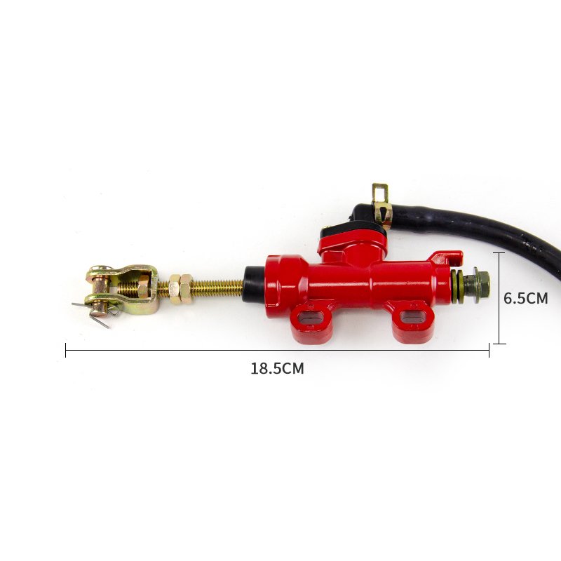 Universal Motorcycle Rear Foot Brake Main Pump Quad Dirt Hydraulic Cylinder With Fuel Tank for ATV 50-250CC